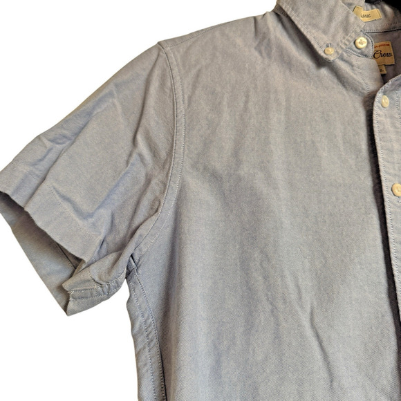 JCrew‎ Sz XS Classic Button Down Shirt Preppy School Office Normcore - Picture 3 of 8